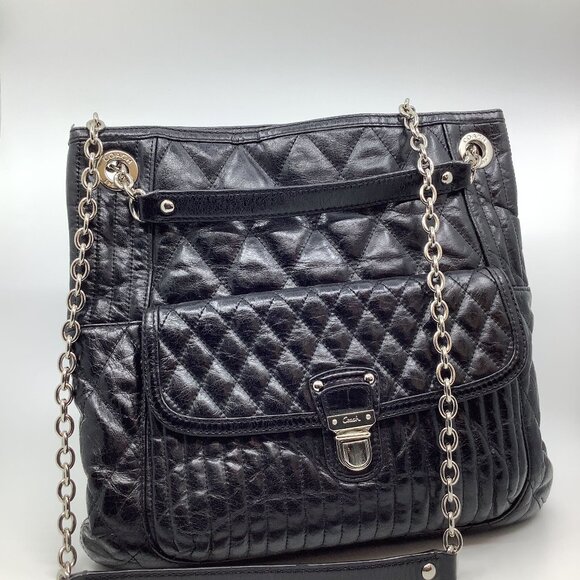 Coach Restored Poppy Slim Tote - Picture 1 of 7